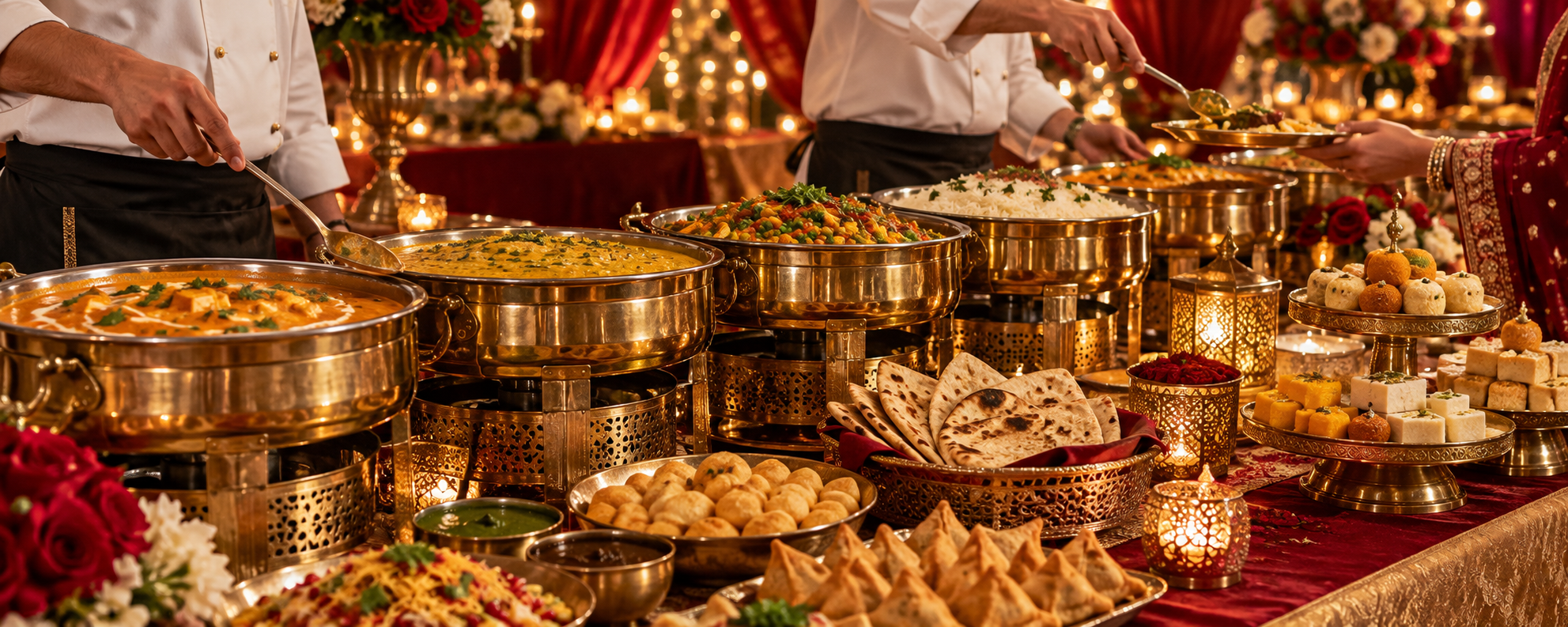Vegetarian catering for a special celebration